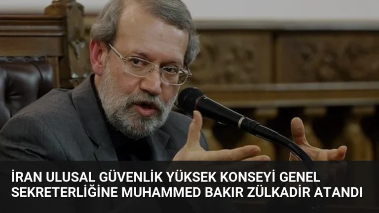 İran Ulusal Güvenlik Yüksek Konseyi Genel Sekreterliğine Muhammed Bakır Zülkadir Atandı