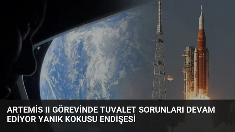 Artemis II Görevinde Tuvalet Sorunları Devam Ediyor Yanık Kokusu Endişesi