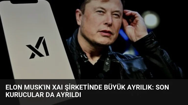Elon Musk’ın xAI Şirketinde Büyük Ayrılık: Son Kurucular da Ayrıldı