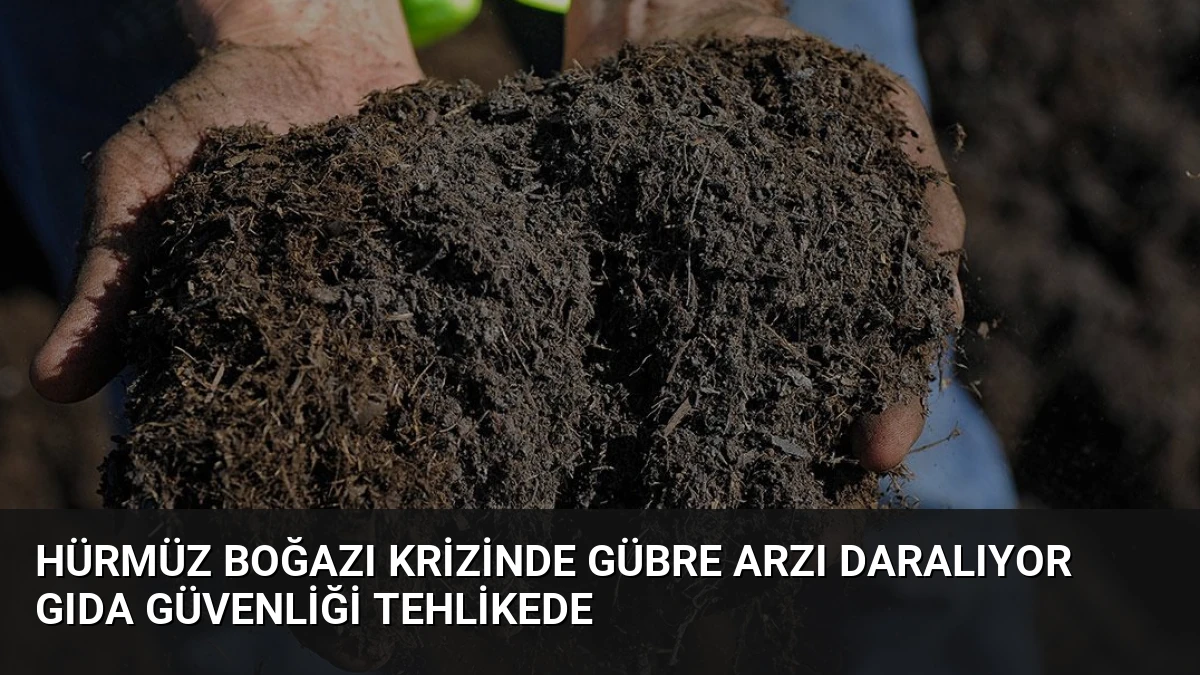 Hürmüz Boğazı Krizinde Gübre Arzı Daralıyor Gıda Güvenliği Tehlikede