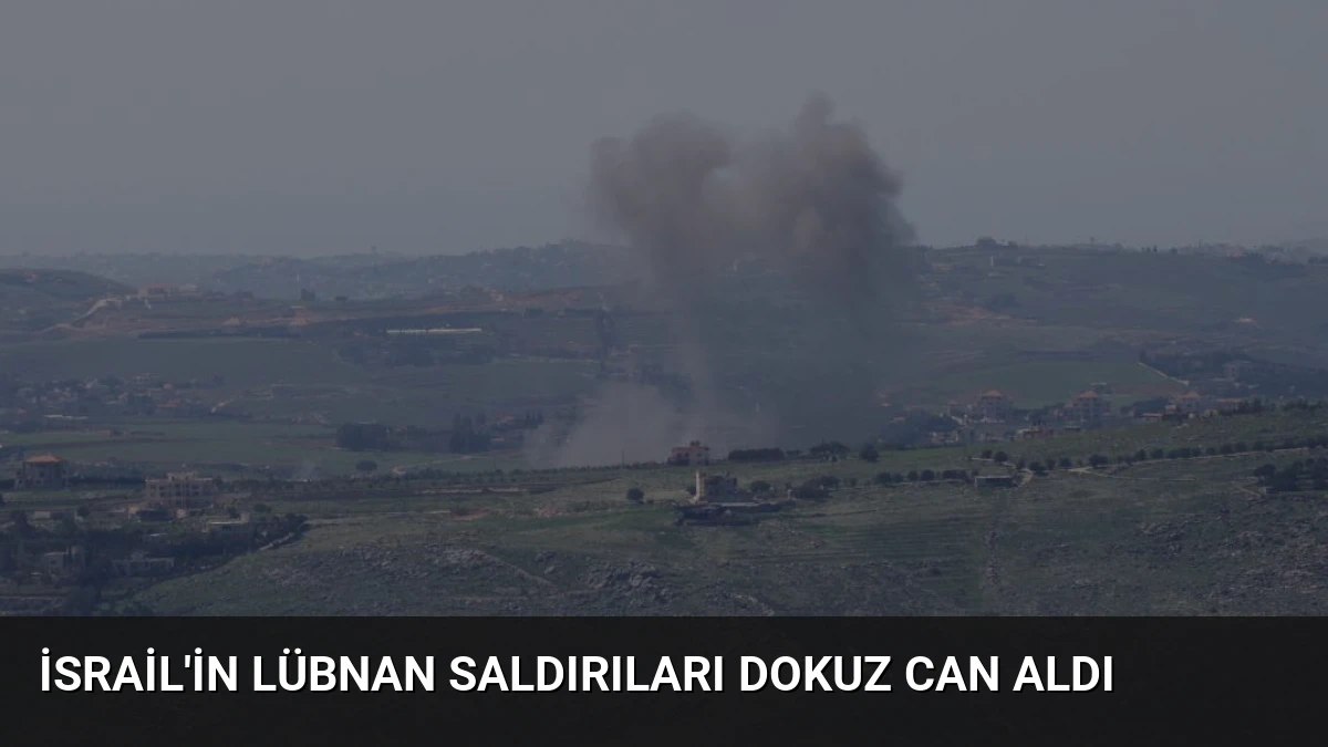 İsrail’in Lübnan Saldırıları Dokuz Can Aldı