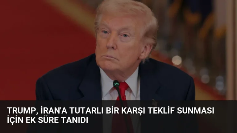 Trump, İran’a Tutarlı Bir Karşı Teklif Sunması İçin Ek Süre Tanıdı
