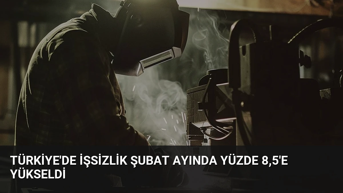Türkiye’de İşsizlik Şubat Ayında Yüzde 8,5’e Yükseldi