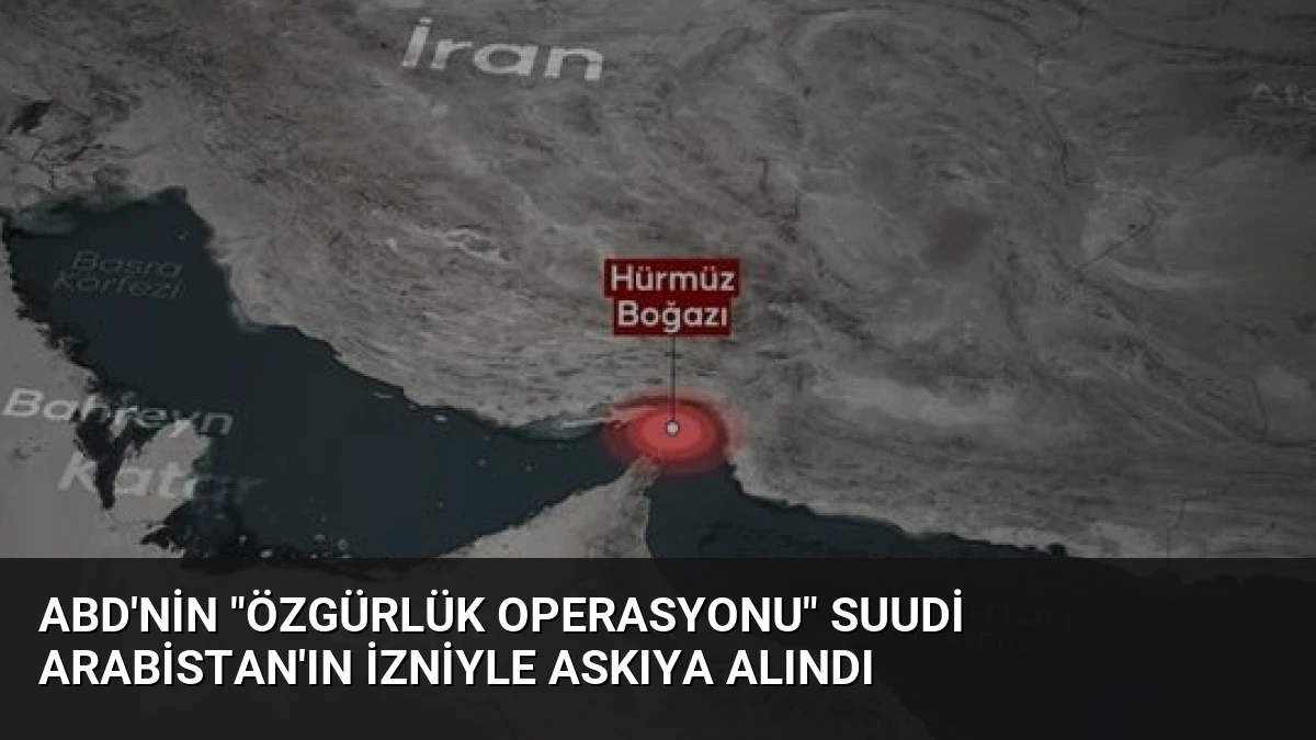 ABD’nin “Özgürlük Operasyonu” Suudi Arabistan’ın İzniyle Askıya Alındı