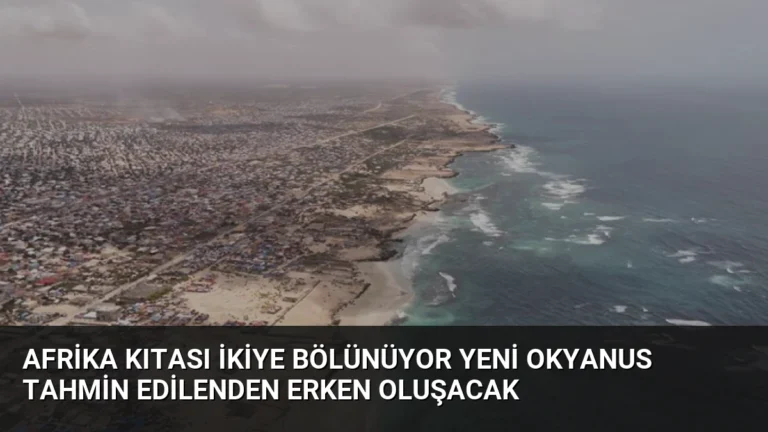 Afrika Kıtası İkiye Bölünüyor Yeni Okyanus Tahmin Edilenden Erken Oluşacak
