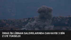 İsrail’in Lübnan Saldırılarında Can Kaybı 3 Bin 213’e Yükseldi