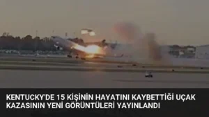 Kentucky’de 15 Kişinin Hayatını Kaybettiği Uçak Kazasının Yeni Görüntüleri Yayınlandı