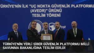 Türkiye’nin Yerli Siber Güvenlik Platformu Milli Savunma Bakanlığına Teslim Edildi