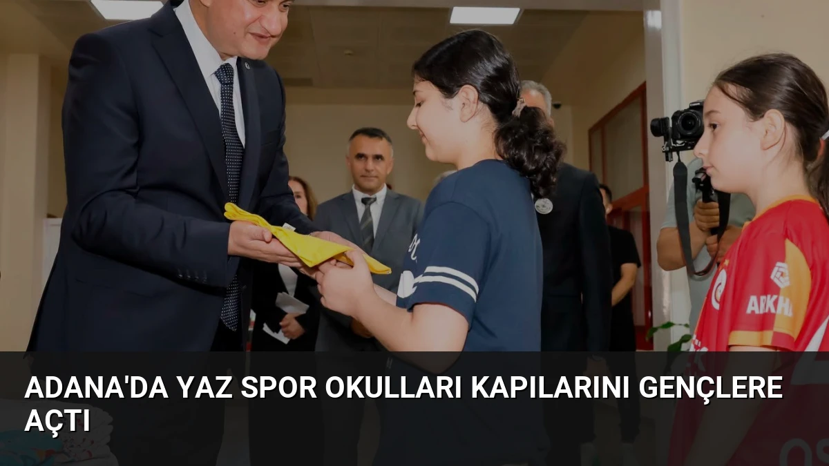 Adana’da Yaz Spor Okulları Kapılarını Gençlere Açtı