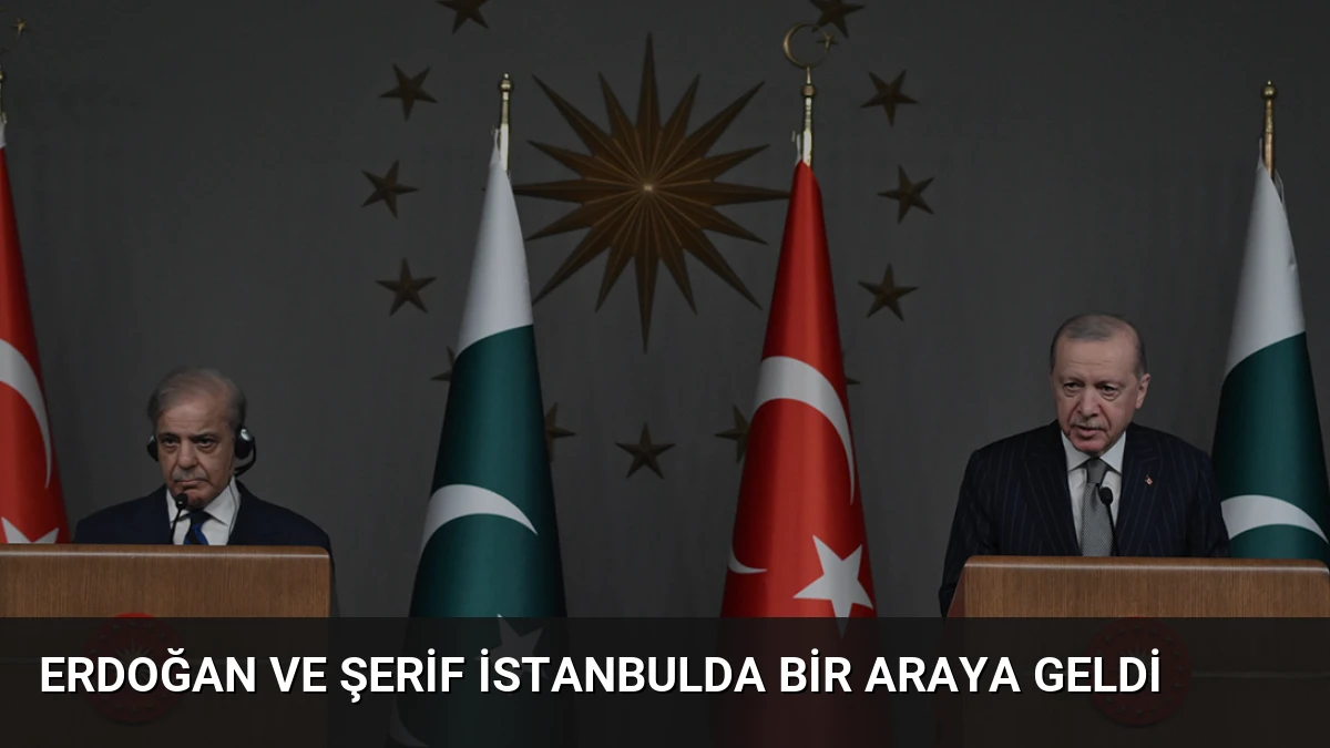Erdoğan ve Şerif İstanbulda bir araya geldi