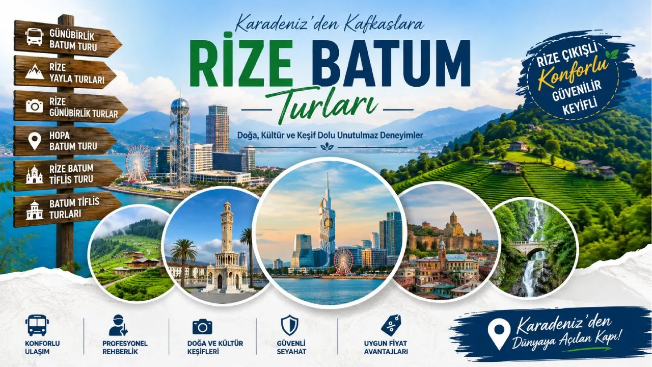 Rize Batum Turu Saat Saat Program Akışı Ve Güzergah Rehberi