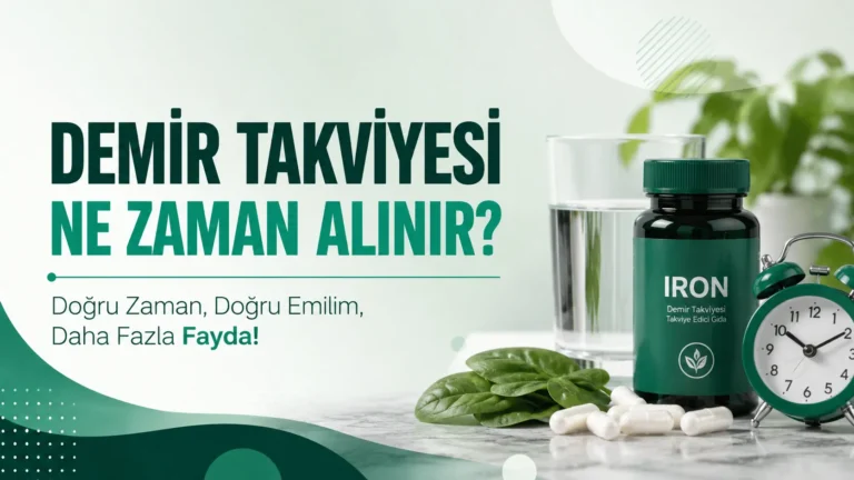 Demir Takviyesi Ne Zaman Alınır?