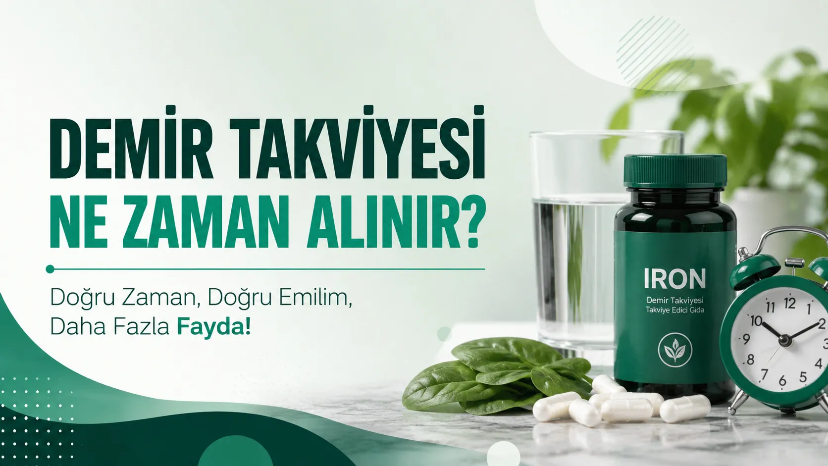 Demir Takviyesi Ne Zaman Alınır?