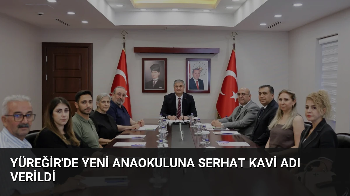 Yüreğir’de Yeni Anaokuluna Serhat Kavi Adı Verildi