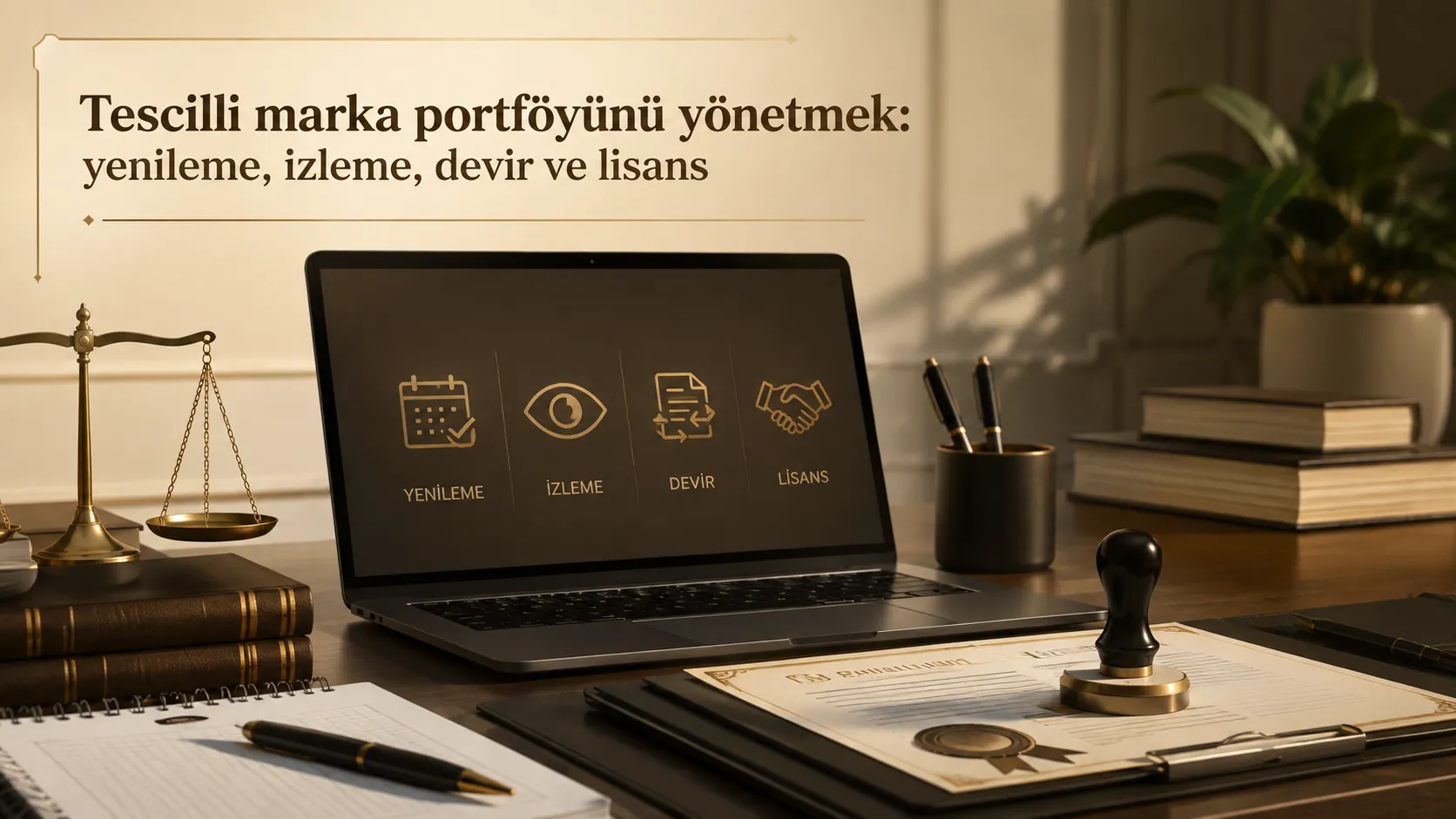 Tescilli marka portföyünü yönetmek: yenileme, izleme, devir ve lisans