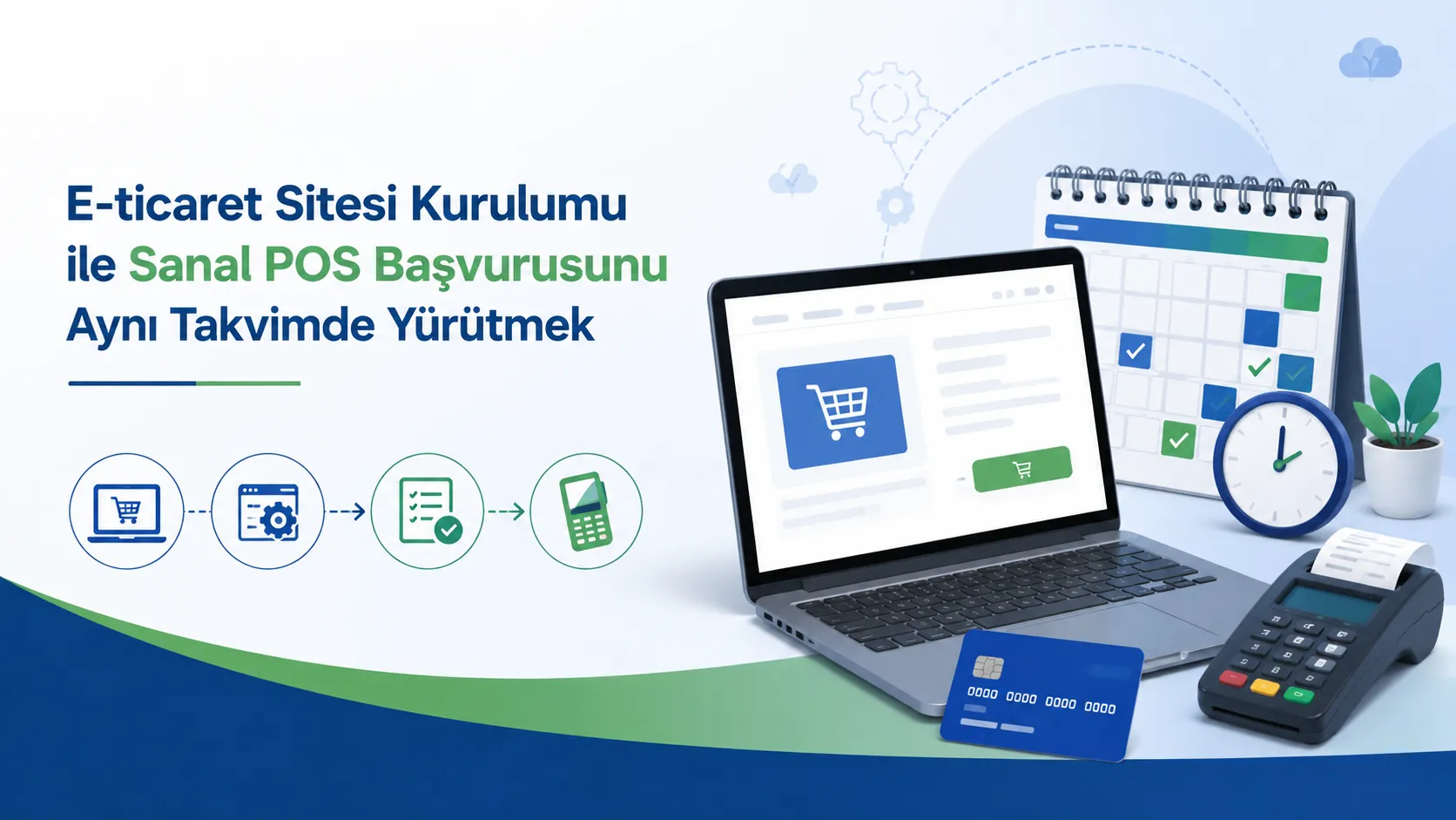 E-ticaret Sitesi Kurulumu ile Sanal POS Başvurusunu Aynı Takvimde Yürütmek