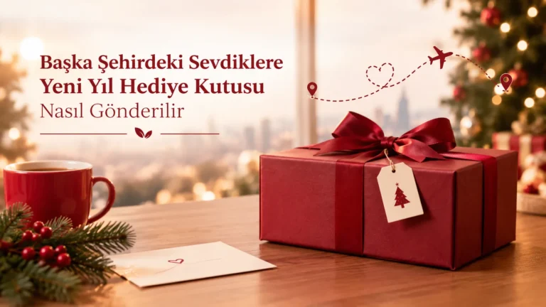 Başka Şehirdeki Sevdiklere Yeni Yıl Hediye Kutusu Nasıl Gönderilir?