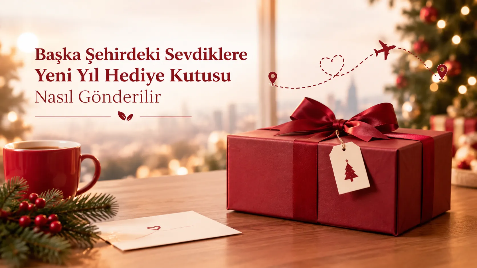 Başka Şehirdeki Sevdiklere Yeni Yıl Hediye Kutusu Nasıl Gönderilir?