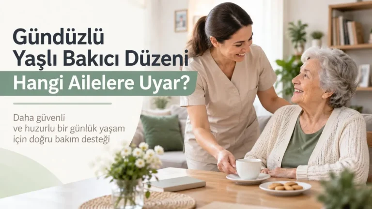 Gündüzlü Yaşlı Bakıcı Düzeni Hangi Ailelere Uyar?