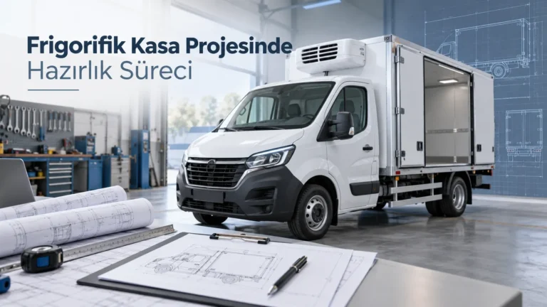 Frigorifik Kasa Projesinde Hazırlık Süreci