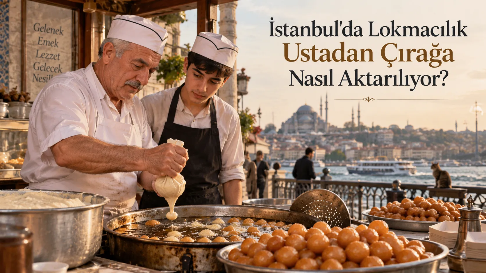 İstanbul’da Lokmacılık Ustadan Çırağa Nasıl Aktarılıyor?