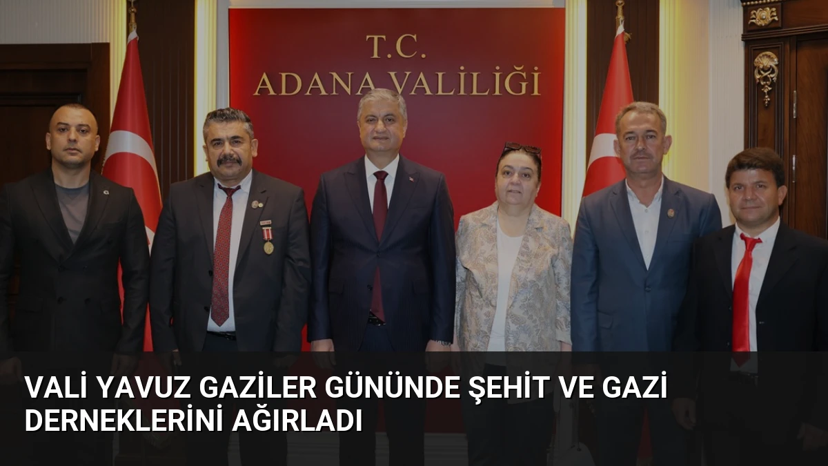 Vali Yavuz Gaziler Gününde Şehit ve Gazi Derneklerini Ağırladı