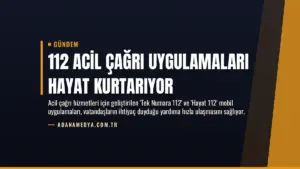 112 Acil Çağrı Uygulamaları Hayat Kurtarıyor