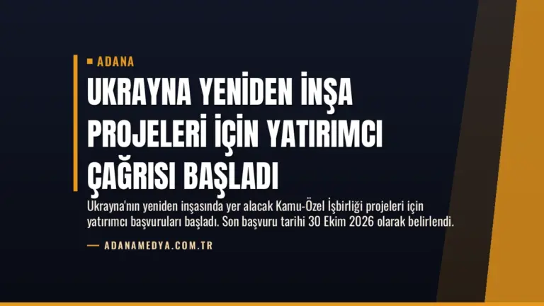 Ukrayna Yeniden İnşa Projeleri İçin Yatırımcı Çağrısı Başladı